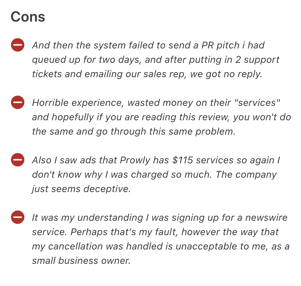 Prowly reviews published independently on Capterra. Prowly reviews published independently on Capterra.